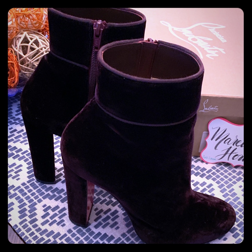 Christian Louboutin Moulamax Booties. 🛑 SOLD 🛑